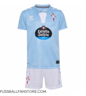 Celta Vigo Replik Heimtrikot Kinder 2024-25 Kurzarm (+ Kurze Hosen)